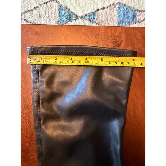 Steve Madden "Tanzee" Tall Boots with Chunky Square Heel - US 8 - Picture 10 of 12